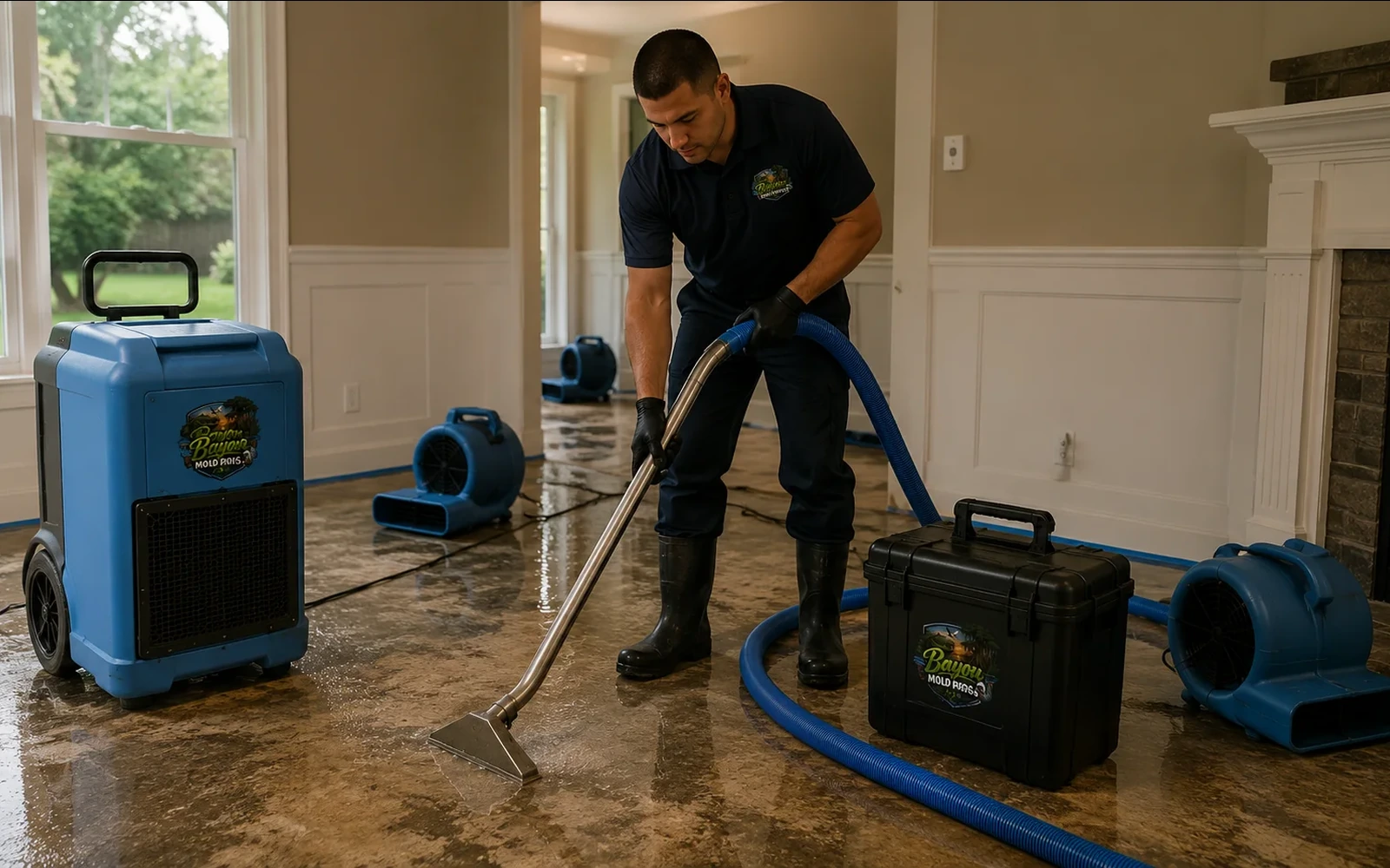 Representative sewage & contaminated-water cleanup service